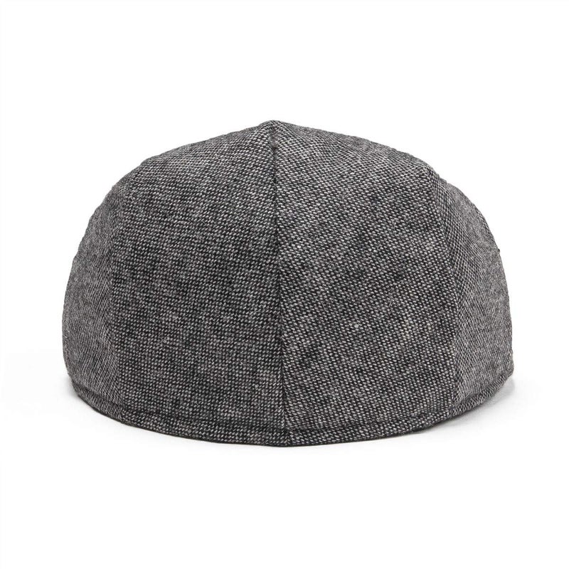 JANGOUL Kids Wool Tweed Newsboy Flat Cap Herringbone Boy Infant Toddler Child Youth Beret Hat (6-8 Years, Style4) - Image 4